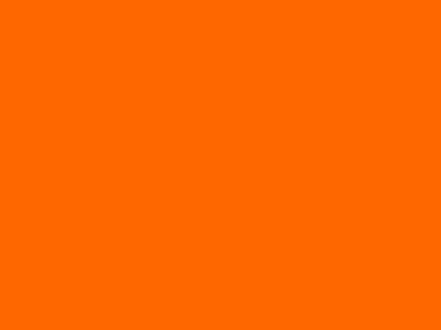 Visual example of safety/hunter/blaze orange color with its high-visibility, warning appearance