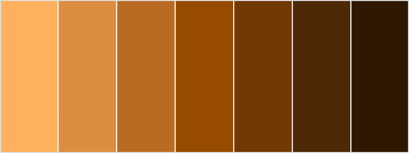 brown color palette