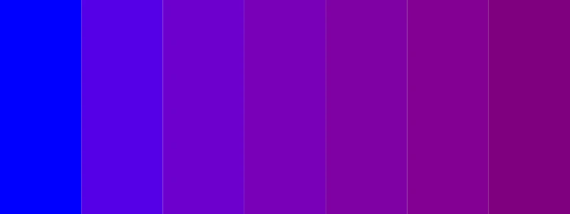 blue and purple color palette