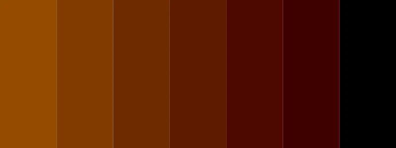 brown and black color palette