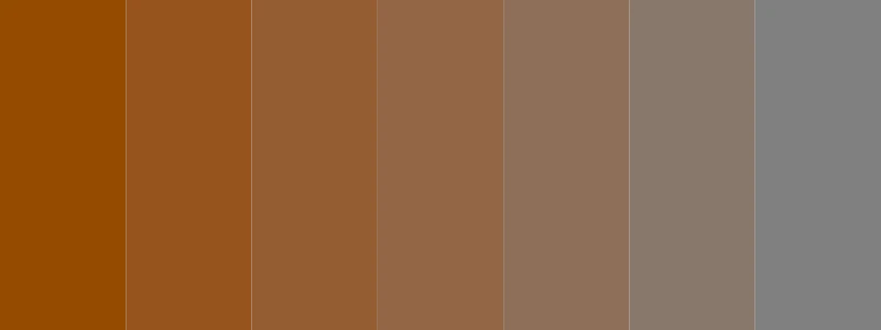 brown and gray color palette