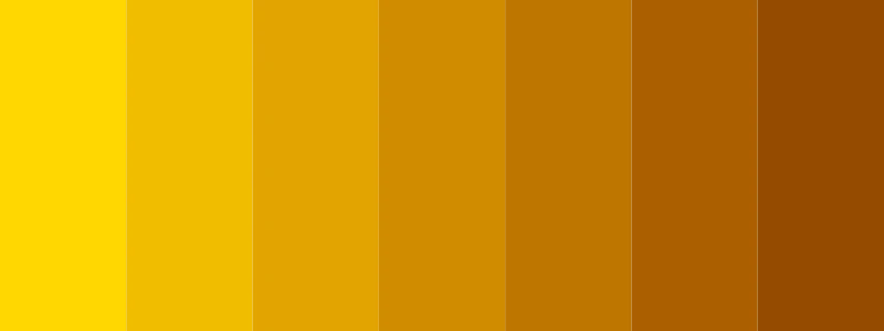 gold and brown color palette