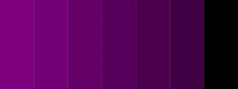 purple and black color palette