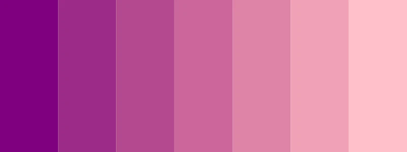 purple and pink color palette