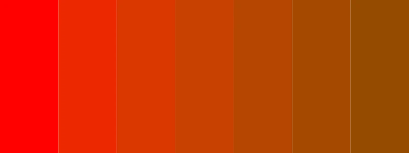 red and brown color palette