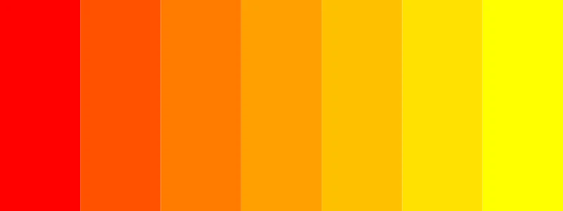 red and yellow color palette